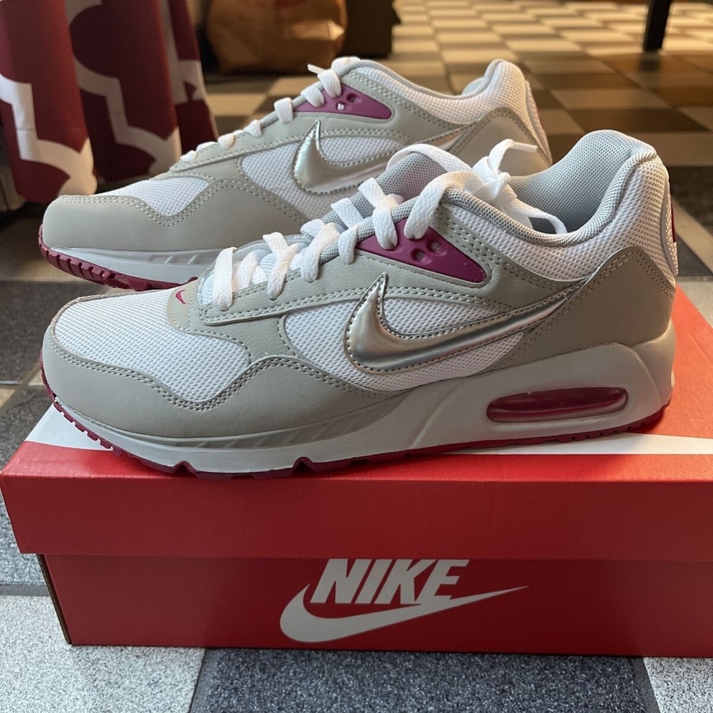 Women’s Nike Air Max Correlate Grey Fuchsia White 511417 102 - Picture 2 of 7